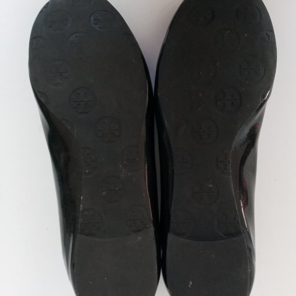 Tory Burch Flats Black Patent Leather Ballet style - Picture 4 of 4